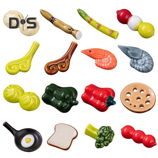 Portable Chopstick Holder Stable Durable Vegetable Shaped Chopsticks Stand