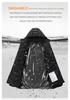 7.4V Heated Hooded Cotton Jacket with Four Controls and 25 Heating Zones for Outdoor Warmth