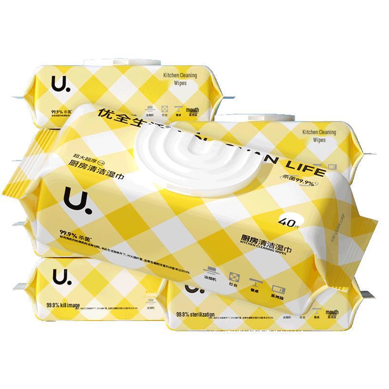 Youquan Life Kitchen Cleaning Wet Wipes