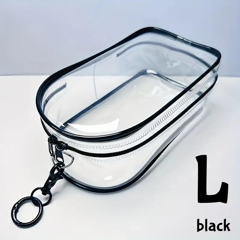 2/1 Stück Transparente Puppen-Aufbewahrungstasche für LABUBU Staubdichte Schutzbox Tragbare PVC-Plüschtier-Display-Hülle mit Schlüsselanhänger-Haken