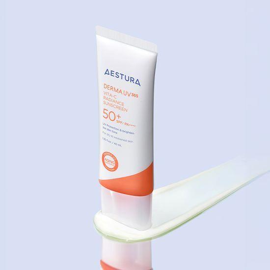 Aestura Derma UV 365 Vita-C Radiance Sunscreen SPF 50+ PA++++ 40ml