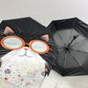 1pc cat glasses Pattern Umbrella Design Automatic Opening and Closing Umbrella, High-quality Travel Umbrella, Lightweight and Portable, -56