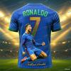 2026 Nuovi Arrivi Edizione Speciale Ronaldo 7 Maglia da Calcio Oversize Sportiva Manica Corta Uniforme da Allenamento Maglietta da Calcio Maglietta per Bambino