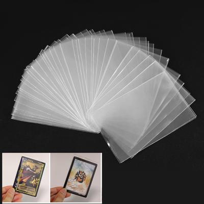 100Pcs Poker Karten Schutz PP Karte Ärmeln Brettspiel Karten Fall Poker Karten Sammeln Halter Schutzhülle Abdeckungen