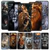 Tigre Wolf Lion Animal Phone Case For Oppo A54 A53 A52 A15 A95 A16 A78 A79 A80 A98 4G Find X5 X6 Reno10 12 13 F Pro 5G Cover