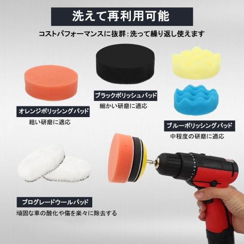 75mm Sandpaper Set, 133 Sheets, Waterproof Sandpaper Set, Wet & Dry Sanding Set, Compatible with 1/4" and 1/8" Shanks, for Small Power Tools, Polisher