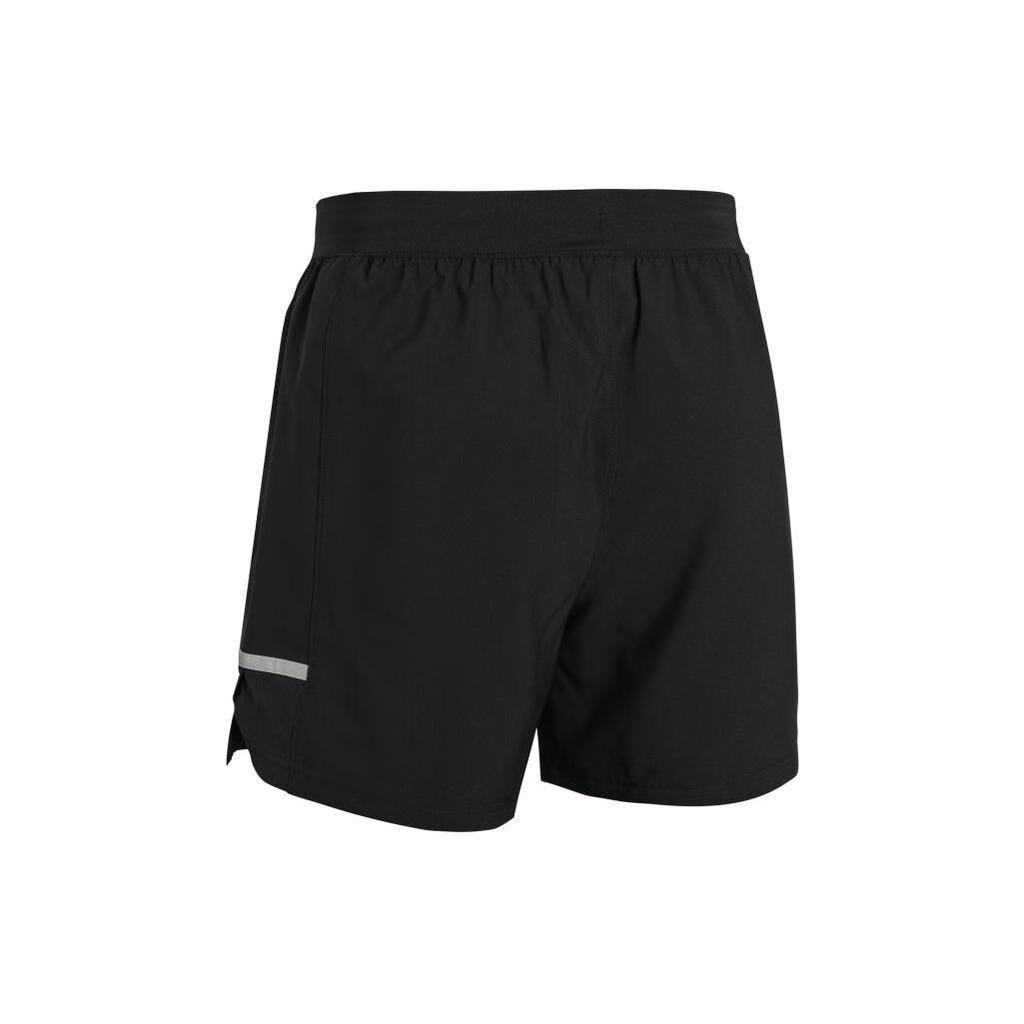 Under Armour Baseline Solid Color Elastic Casual Sports Shorts Men shorts Black 1384141-001