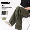 GENIOLAMODE Men's Summer Ice Silk Quick-Dry Cargo Pants