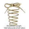 1Pair Creative Sneaker Laces Pearlescent Colorful Lurex Shoelaces  Shoe Accessories