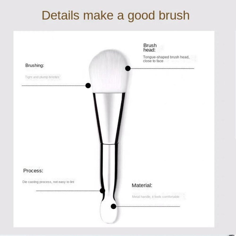 Soft Mask Brush Double Head Soft Bristle Brush Facial Mask Cleaning Brush  Blending Applicator