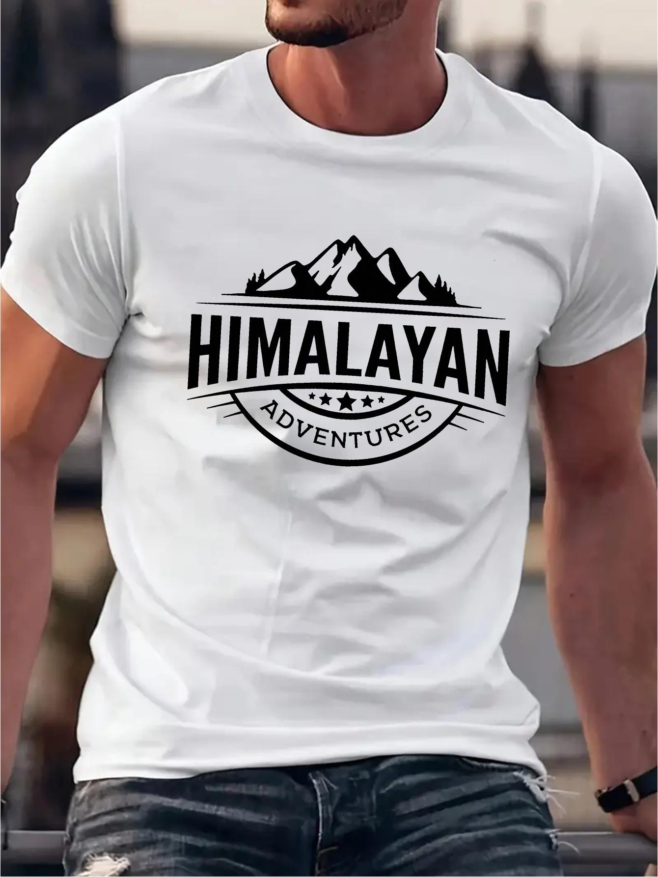 

Himalayan Adventures Graphic T-shirt - Black Cotton Blend XXL