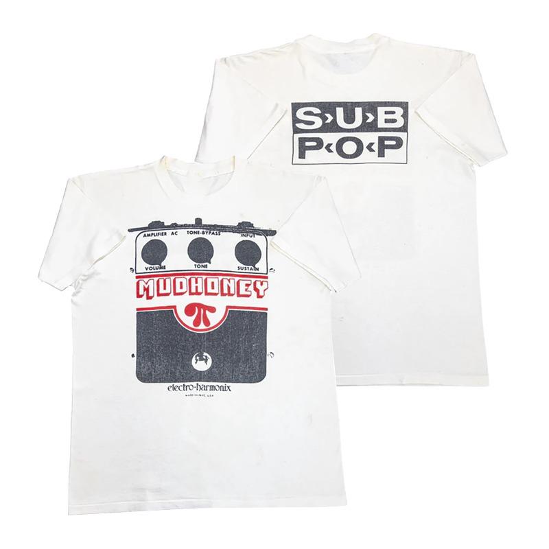 New Mudhoney Band s Superfuzz Bigmuff Rock Album American Streetwear Short-sleeved T-shirt 4XL