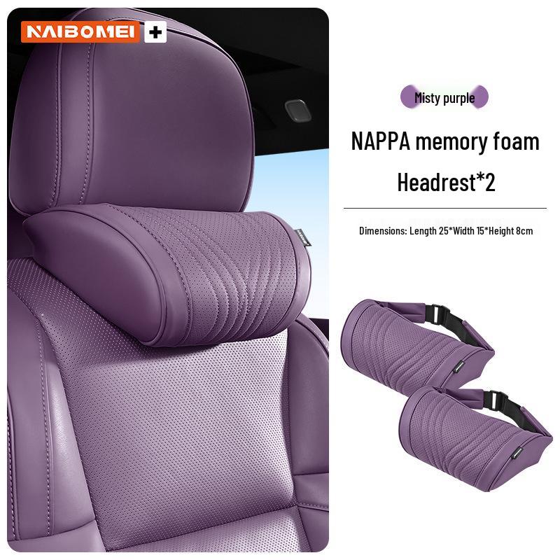 Zeekr 001/X/009 Car Headrest & Neck Pillow with Lumbar Support for Front and Rear Seats