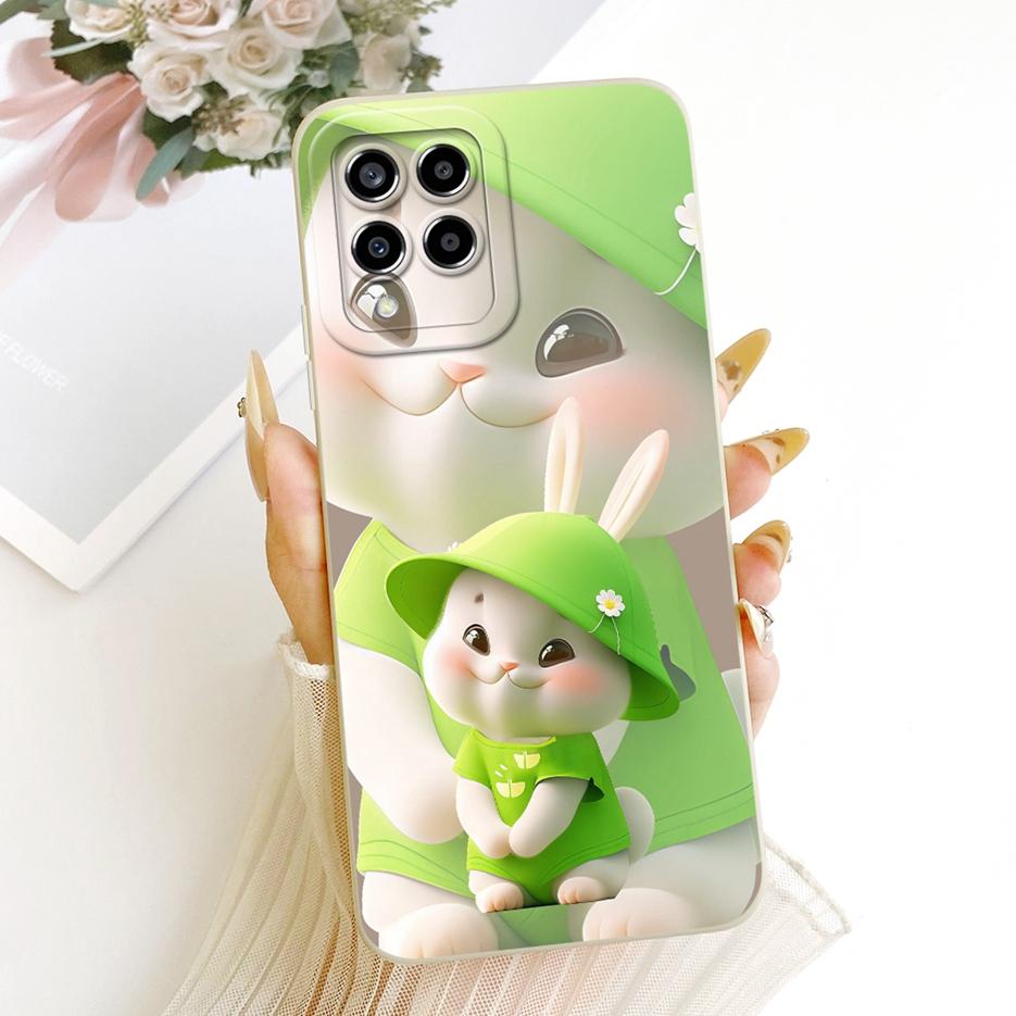 For Samsung Galaxy M33 5G Case SM-M336B Cute Rabbit Cartoon Cover Soft TPU Phone Cases For Samsung M33 M 53 Galaxy M53 5G Fundas