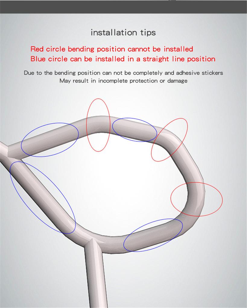 4 Pcs Motorcycles Bumper Clamps Cradle Anti-Falling Rubber Protector 22/25/28mm