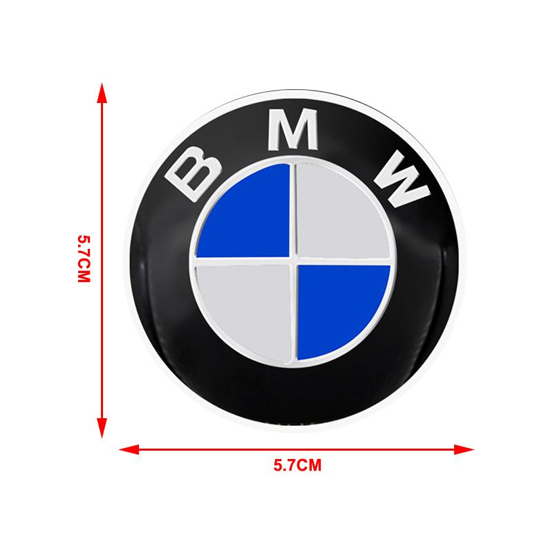 kfwhl7 4pcs 56mm Car wheel hub cover badge sticker For BMW M 50th E39 E46 E90 E36 E60 E34 E30 F30 X5 X6 71 E92 E93 E87 E83 F31 F22 F34