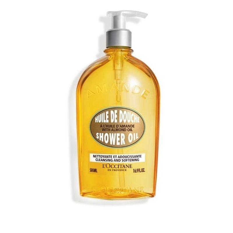 LOCCITANE Увлажняющее масло для душа с миндалем 500 мл 001_Almond Moisturizing Shower Oil 500ml