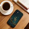 Retro Astronaut Theme Phone Case For Samsung Galaxy A73,A72,A71,A70,A53,A52,A51,Soft Silicone Black Cover