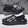 Fashion Soft Sole Slippers Men SummerNon-Slip Beach Man Comfortable Thick Bottom Platform Sandals Casual EVA Lightweight Walking Beach