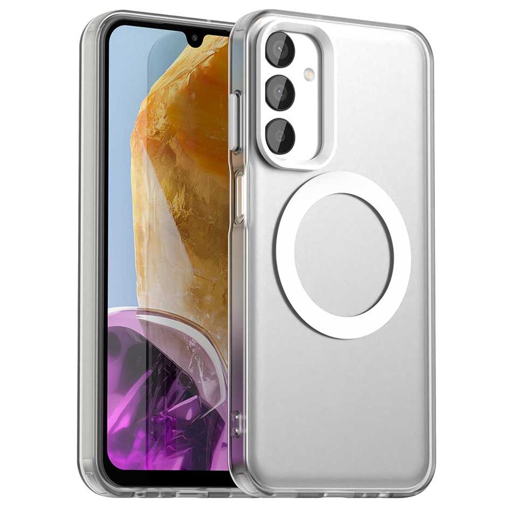 

For Samsung Galaxy M15 5G/F15 5G Magnetic Case PC+TPU+PET Anti-Drop Phone Cover A