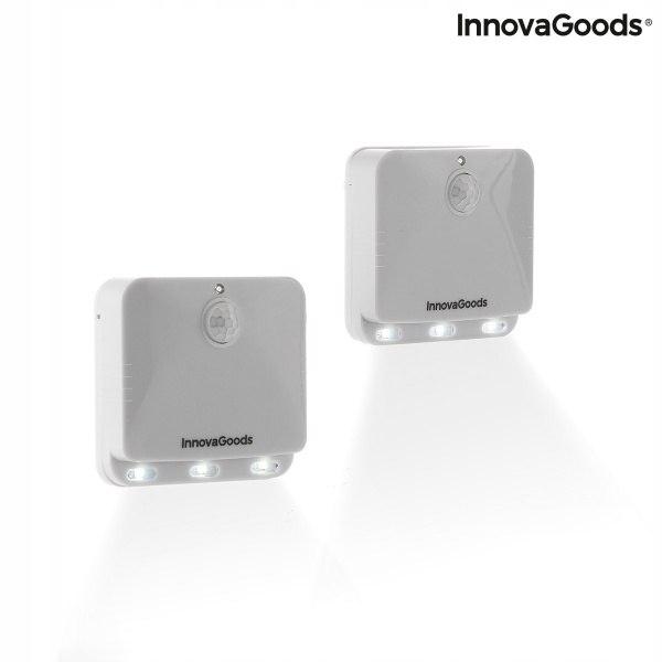 Lumtoo InnovaGoods LED Lamp with Motion Sensor 2 Pcs. Sensor Light