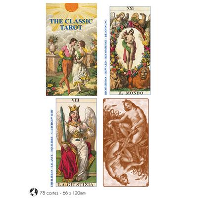 [A1332] - Tarot Creator 'Classic Tarot - 12x7x3 Cm