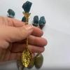Naturalny Kryształ Surowy Kamień Szlachetny Mini Łyżeczka Kryształ Uzdrawiający Łyżeczka do Kawy Deserowa Herbata Vintage Sztućce Dekoracja Domu Prezent