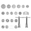 22pcs brake piston return tool kit,   car disc brake cylinder job interview front and rear tooth brake pads replacement tool automobile repair