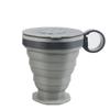 Plastic Portable Folding Cup, Reusable Silicone Coffee Cup, Portable Cup Set, Suitable for Camping and Hiking Easy To Clean