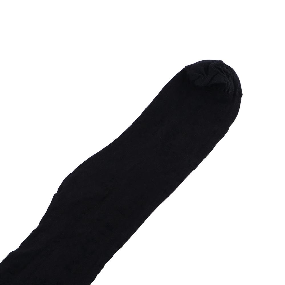 Thin Fashion Letter Print Black Gothic Women High Knee Socks Japanese Hosiery Silk Stockings Nylon