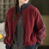 Coat for Women Cotton Autumn Winter Thickened Casual Oversize Double-sided Cardigan Zipper Jacket