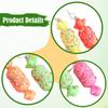 5 Pieces Christmas Tree Ornaments Decorative Xmas Baubles with Hanging Loop Charm Pendants for
