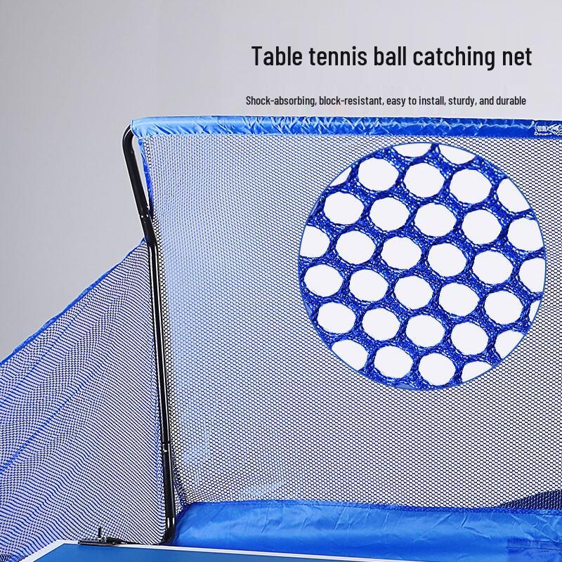 Double Fish Table Tennis Nets & Ball Collectors