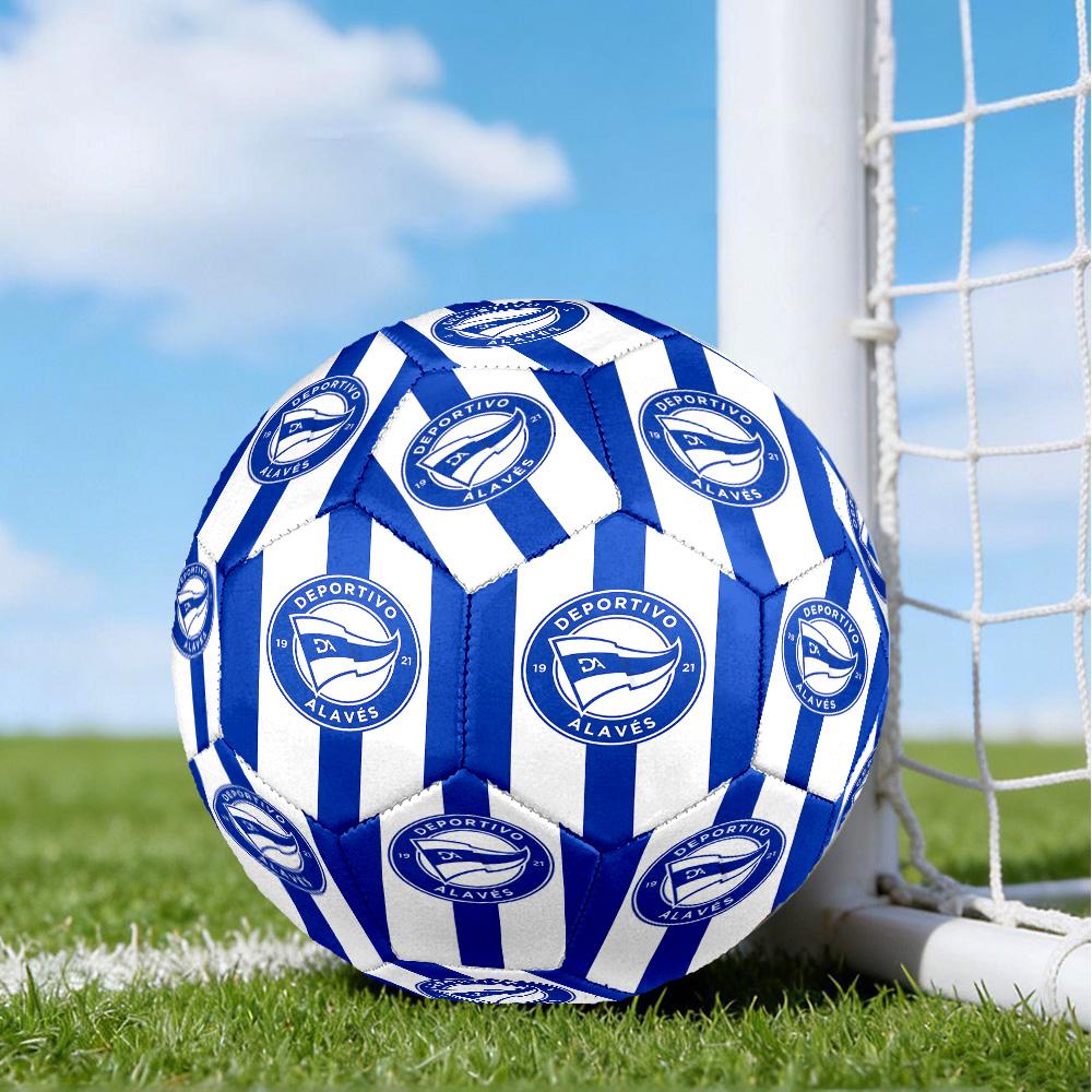 Deportivo FC Printed Size 5 Soccer Balls, High-Quality, Anti-Slip, Protective Football, A Unique Gift , Birthdays, Christmas Gifts