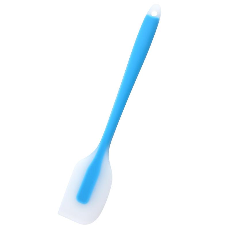 2 Size Flexible Silicone Scraper Heat Resistant Non-stick Translucent Cream Mixing Spatula Kitchen Must-have Gadget