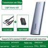 Greenlink USB 3.1 kovový M.2 SSD box - kompatibilní s NVMe/NGFF/SATA