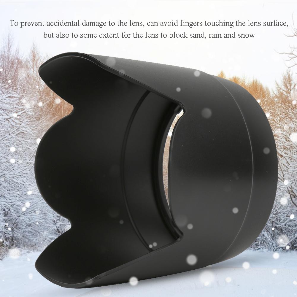 2PCS ET-83II Plastic Black Camera Mount Lens Hood Fit for Canon EF 70-200mm f2.8L USM Lens