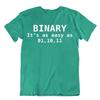 Binary Code Tshirt Programmer T-Shirt Coputer Language Tee Funny Shirt