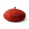 Woolen Warm Winter Kids Berets Solid Color Baby Pumpkin Cap Infant Winter Beanie  For Baby Girl