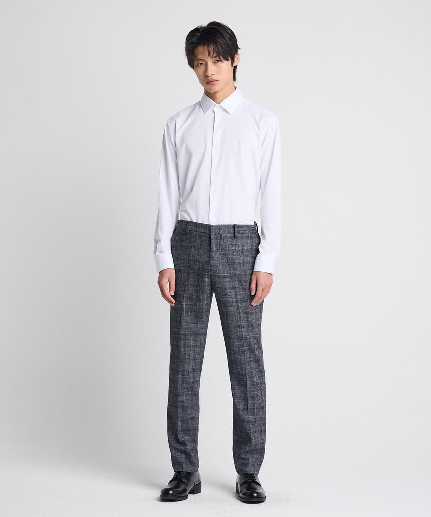 STCO Urban Comfort Glen Check Slacks Grey (Tapered Fit)_Spaua02Tcg