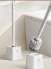 Curling Toilet Brush with No Dead Angles, Home Wall-Mounted Cleaning Brush Smart Home Improvement>>Smart Houseware