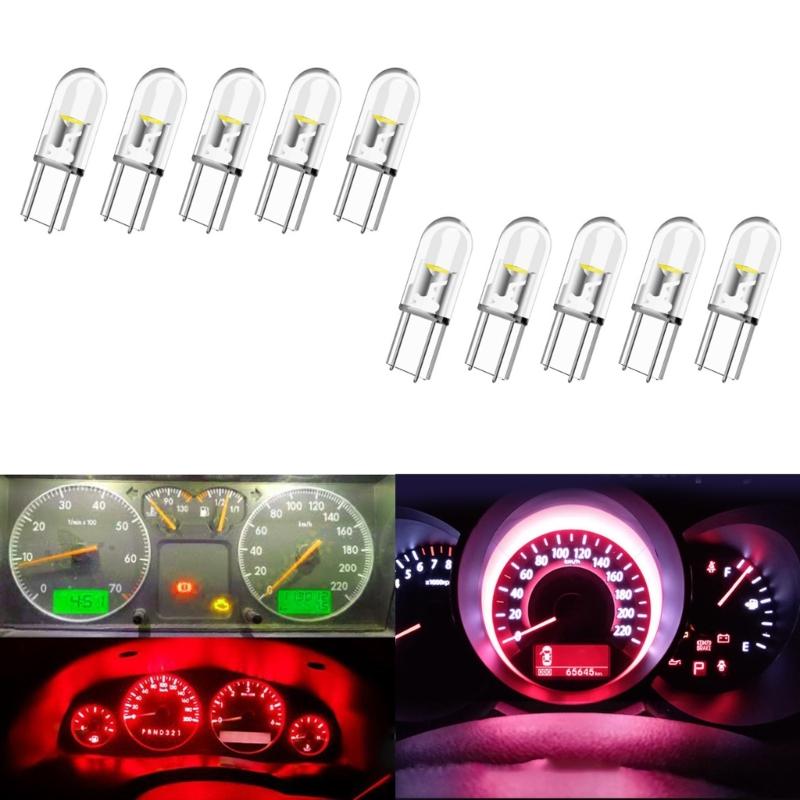 T5 LED Auto Dashboard Lamps High Brightness Energy Saving Designs LED Car Dashboard Lights set for Vehicle Interiors