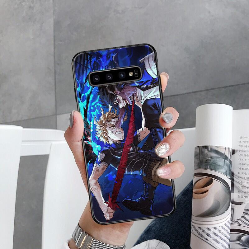 Husă Telefon Anime MHA Hawks BNHA Pentru Samsung Galaxy S22 S20 Ultra S20 S22 Plus S21 S10 S9 S8 Plus S10E S20 FE