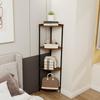 Multi-tier Storage Rack Wall Corner Shelf Practical Storage Rack Living Room/Kitchen/Bedroom Bookshelf Plant Rack Flower Rack