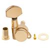 Musiclily Pro 6-Piece Locking Tuners for Strat/Telecaster Electric Guitars, Gold