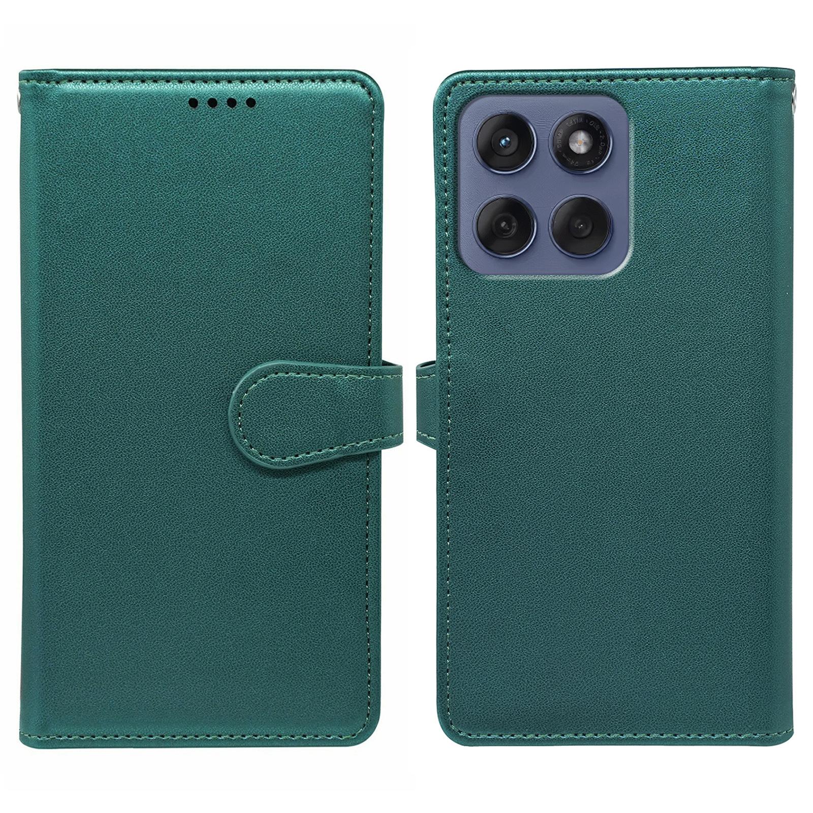 

Чохол для Motorola Edge 60 5G/60 Fusion 5G з 9 відділеннями для карток, PU шкіра, підставка, чохол для телефону Green