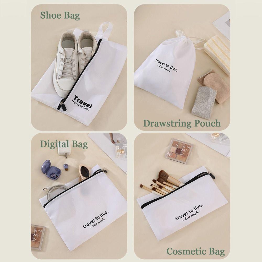 Wear-resistant Travel Compression Packing Cubes Bag Waterproof Suitcase Clothes Organizer  Wardrobe