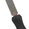 Cut Mill File Flat, 6/8 Inch Flat Hand File with High Carbon Hardened Steel, Ergonomic Grip, Plastic Handle, Finder Flat File for Sharpening Mill