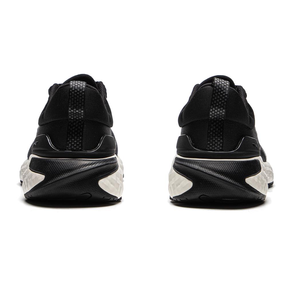 Li Ning Protective Cloud Comfortable Fashion Shock Absorbing Non-Slip Rebound Low-Top Casual Running Shoes Men Sneaker Black White AGLU251-4