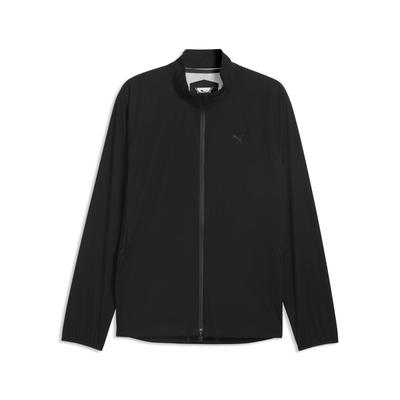 Golf Rain Jacket PUMA RainCELL Full-Zip Black M 63764801